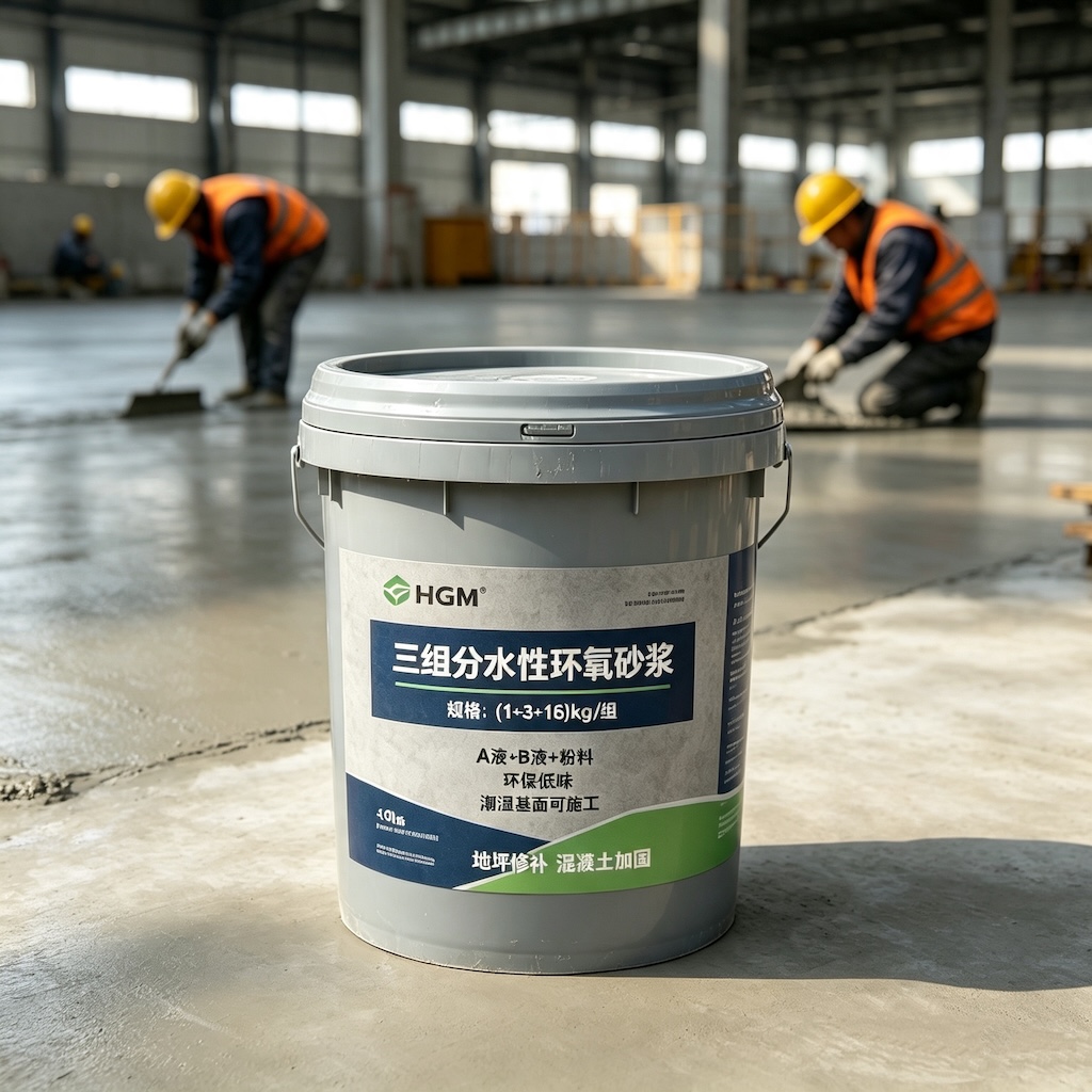 保德三组份水性环氧砂浆